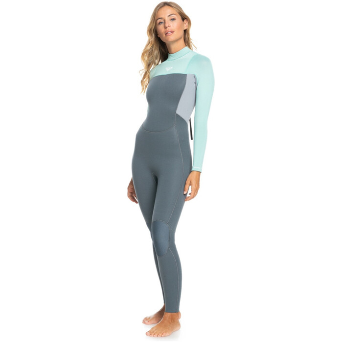 2024 Roxy Womens Prologue 3/2mm GBS Back Zip Wetsuit ERJW103155 - Ice Green